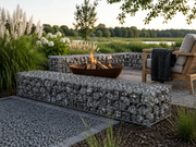Kuvido Gabione 100 cm x 40 cm x 20 cm (L x H x T), Maschenweite 5 cm x 10 cm, Spirale