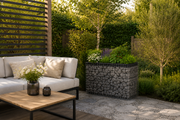 Kuvido Hochbeet eckig 130 cm x 100 cm x 60 cm (L x H x T), Maschenweite 5 x 10 cm, Wandstärke 10 cm