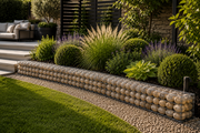 Kuvido Gabione 100 cm x 20 cm x 20 cm (L x H x T), Maschenweite 5 cm x 5 cm, Spirale