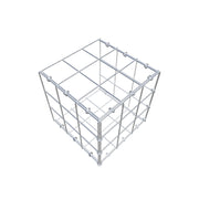 Anbaugabione Typ 2 30 cm x 30 cm x 30 cm (L x H x T), Maschenweite 10 cm x 10 cm, C-Ring