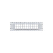 Gabione 100 cm x 80 cm x 20 cm (L x H x T), Maschenweite 5 cm x 5 cm, C-Ring