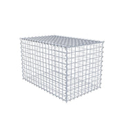 Gabione 80 cm x 50 cm x 50 cm (L x H x T), Maschenweite 5 cm x 5 cm, Spirale