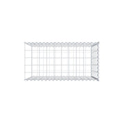 Anbaugabione Typ 2 100 cm x 70 cm x 50 cm (L x H x T), Maschenweite 10 cm x 10 cm, Spirale