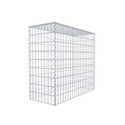 Anbaugabione Typ 3 100 cm x 90 cm x 40 cm (L x H x T), Maschenweite 5 cm x 10 cm, Spirale