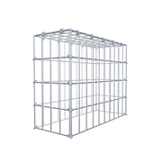 Anbaugabione Typ 3 50 cm x 40 cm x 20 cm (L x H x T), Maschenweite 5 cm x 10 cm, C-Ring