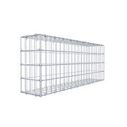 Gabione 100 cm x 40 cm x 20 cm (L x H x T), Maschenweite 5 cm x 10 cm, C-Ring