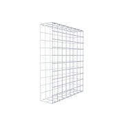 Anbaugabione Typ 2 100 cm x 80 cm x 20 cm (L x H x T), Maschenweite 10 cm x 10 cm, C-Ring