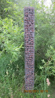 Gabionensäule 17 x 17 cm, MW 5 x 5 cm eckig