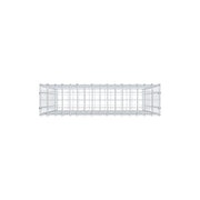 Gabione 100 cm x 80 cm x 20 cm (L x H x T), Maschenweite 5 cm x 10 cm, C-Ring