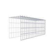 Anbaugabione Typ 4 100 cm x 40 cm x 30 cm (L x H x T), Maschenweite 5 cm x 10 cm, Spirale