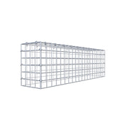Anbaugabione Typ 3 100 cm x 30 cm x 20 cm (L x H x T), Maschenweite 5 cm x 5 cm, C-Ring