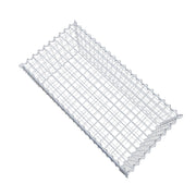 Gabione 100 cm x 40 cm x 50 cm (L x H x T), Maschenweite 5 cm x 5 cm, Spirale