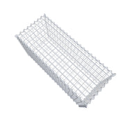 Gabione 100 cm x 50 cm x 40 cm (L x H x T), Maschenweite 5 cm x 5 cm, Spirale