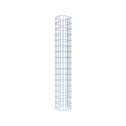 Gabionensäule eckig 22 cm x 22 cm, 160 cm Höhe, MW 5 cm x 10 cm