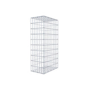 Gabione 100 cm x 50 cm x 30 cm (L x H x T), Maschenweite 5 cm x 10 cm, C-Ring