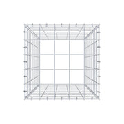 Anbaugabione Typ 3 100 cm x 50 cm x 50 cm (L x H x T), Maschenweite 10 cm x 10 cm, C-Ring