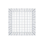 Gabione 50 cm x 50 cm x 50 cm (L x H x T), Maschenweite 5 cm x 10 cm, C-Ring