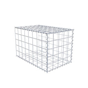 Anbaugabione Typ 2 80 cm x 50 cm x 50 cm (L x H x T), Maschenweite 10 cm x 10 cm, Spirale