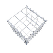 Anbaugabione Typ 2 30 cm x 30 cm x 30 cm (L x H x T), Maschenweite 10 cm x 10 cm, Spirale