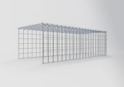 Anbaugabione Typ 4 100 cm x 30 cm x 40 cm (L x H x T), Maschenweite 5 cm x 5 cm, Spirale