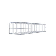 Gabione 100 cm x 20 cm x 30 cm (L x H x T), Maschenweite 10 cm x 10 cm, C-Ring