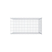 Anbaugabione Typ 2 100 cm x 70 cm x 50 cm (L x H x T), Maschenweite 5 cm x 10 cm, Spirale