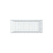 Anbaugabione Typ 2 100 cm x 100 cm x 40 cm, Maschenweite 5 cm x 10 cm, C-Ring