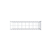 Anbaugabione Typ 2 80 cm x 40 cm x 20 cm (L x H x T), Maschenweite 10 cm x 10 cm, Spirale