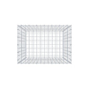 Gabione 100 cm x 70 cm x 50 cm (L x H x T), Maschenweite 5 cm x 10 cm, C-Ring