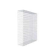 Anbaugabione Typ 2 100 cm x 80 cm x 20 cm (L x H x T), Maschenweite 5 cm x 5 cm, C-Ring