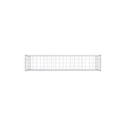 Gabione 200 cm x 100 cm x 40 cm (L x H x T), Maschenweite 10 cm x 10 cm, Spirale