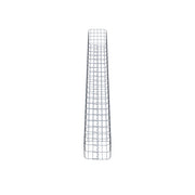 Gabionensäule eckig 27 cm x 27 cm, 230 cm Höhe, MW 5 cm x 10 cm