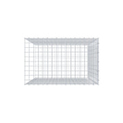 Anbaugabione Typ 2 100 cm x 80 cm x 50 cm (L x H x T), Maschenweite 5 cm x 5 cm, C-Ring