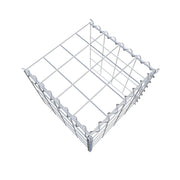 Anbaugabione Typ 4 40 cm x 40 cm x 40 cm (L x H x T), Maschenweite 10 cm x 10 cm, Spirale