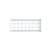 Anbaugabione Typ 2 80 cm x 40 cm x 30 cm (L x H x T), Maschenweite 10 cm x 10 cm, Spirale