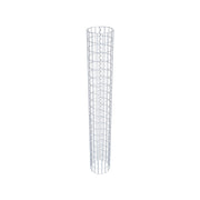 Gabionensäule rund 27 cm Durchmesser, 200 cm Höhe, Maschenweite 5 cm x 10 cm
