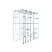 Anbaugabione Typ 4 50 cm x 50 cm x 20 cm (L x H x T), Maschenweite 5 cm x 10 cm, C-Ring
