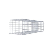 Anbaugabione Typ 2 100 cm x 30 cm x 40 cm (L x H x T), Maschenweite 5 cm x 5 cm, C-Ring