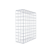 Gabione 100 cm x 80 cm x 30 cm (L x H x T), Maschenweite 10 cm x 10 cm, C-Ring