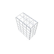 Anbaugabione Typ 4 50 cm x 40 cm x 20 cm (L x H x T), Maschenweite 10 cm x 10 cm, C-Ring