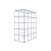 Anbaugabione Typ 3 50 cm x 40 cm x 20 cm (L x H x T), Maschenweite 10 cm x 10 cm, C-Ring