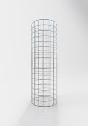 Gabionensäule rund 27 cm Durchmesser, 80 cm Höhe, Maschenweite 5 cm x 5 cm