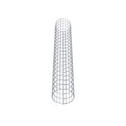 Gabionensäule rund 32 cm Durchmesser, 200 cm Höhe, Maschenweite 5 cm x 10 cm