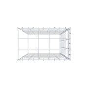 Anbaugabione Typ 4 100 cm x 50 cm x 30 cm (L x H x T), Maschenweite 10 cm x 10 cm, C-Ring
