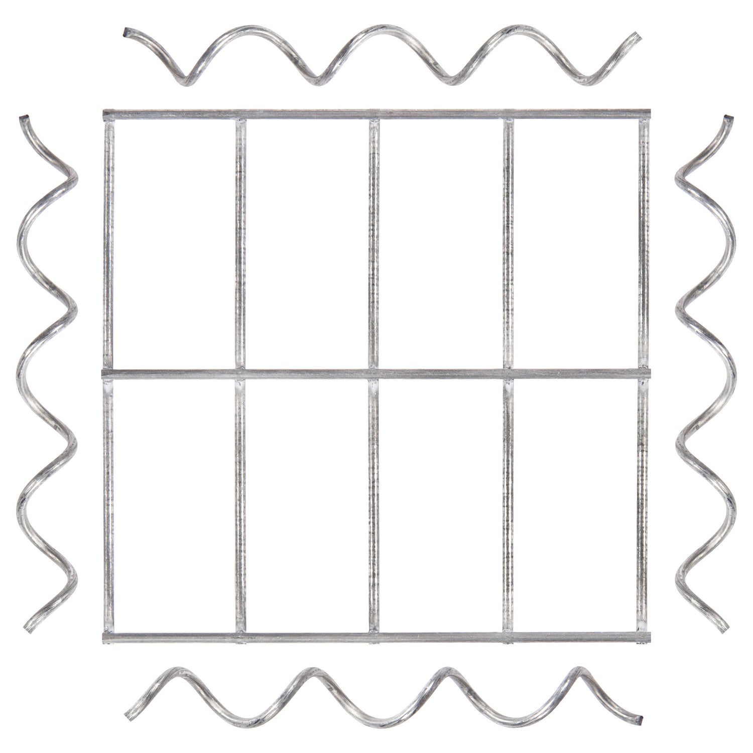 Deckel für Säule MW 5 x 10 cm inkl. 4 Montagespiralen