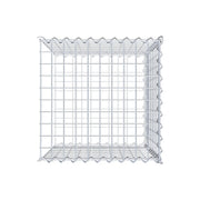 Anbaugabione Typ 2 50 cm x 50 cm x 50 cm (L x H x T), Maschenweite 5 cm x 5 cm, Spirale