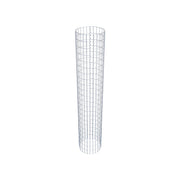 Gabionensäule rund 42 cm Durchmesser, 230 cm Höhe, Maschenweite 5 cm x 10 cm