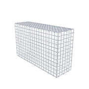 Kuvido Gabione 100 cm x 60 cm x 30 cm (L x H x T), Maschenweite 5 x 5 cm, Spiralring