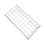 Anbaugabione Typ 3 100 cm x 40 cm x 50 cm (L x H x T), Maschenweite 10 cm x 10 cm, Spirale