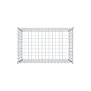 Anbaugabione Typ 3 80 cm x 50 cm x 50 cm (L x H x T), Maschenweite 5 cm x 10 cm, Spirale